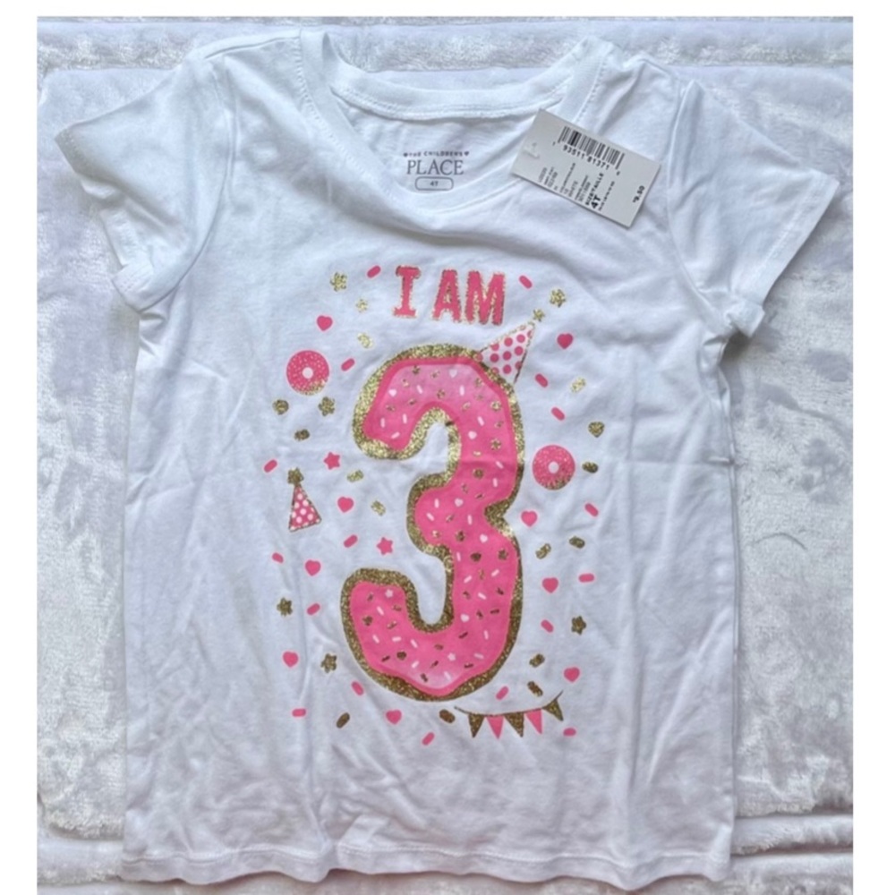 🆕 Toddler Top - "I am 3"